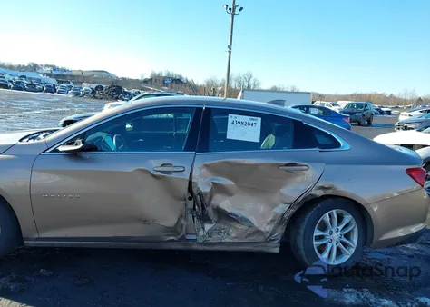 2018 Chevrolet Malibu Lt из США, поврежденный, VIN 1G1ZD5ST3JF127073